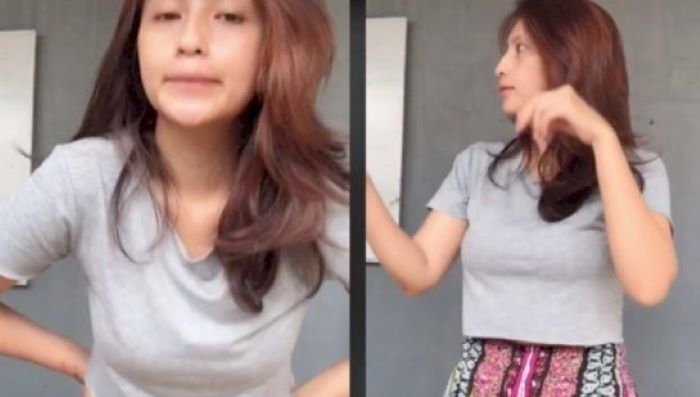 Padahal Lagi Asik Goyang Tiktok, Cewek Ini Malah Digoyang Beneran