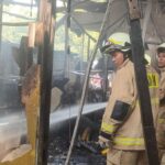 Pria Mabuk Bakar Rumah Sendiri Akibat Ribut Dengan Istri