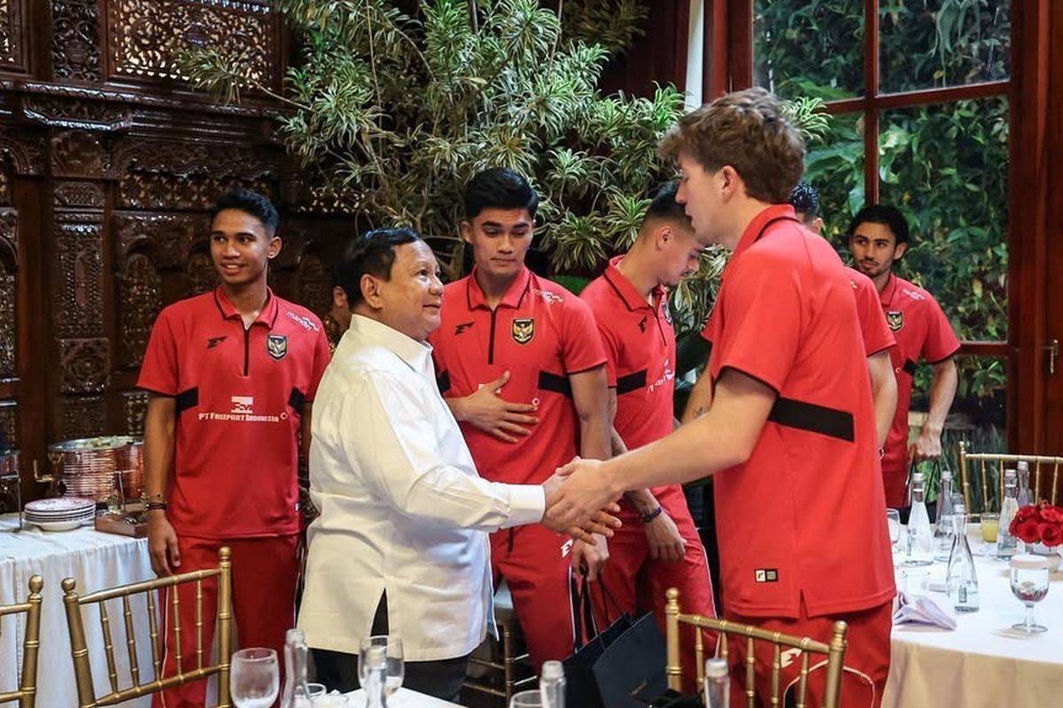 Pemain Timnas Dapat Rolex Dari Prabowo Karena Berhasil Kalahkan China