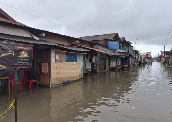 Banjir rob pesisir jakarta