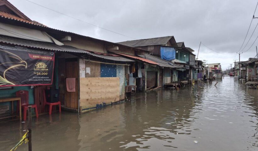 Banjir rob pesisir jakarta
