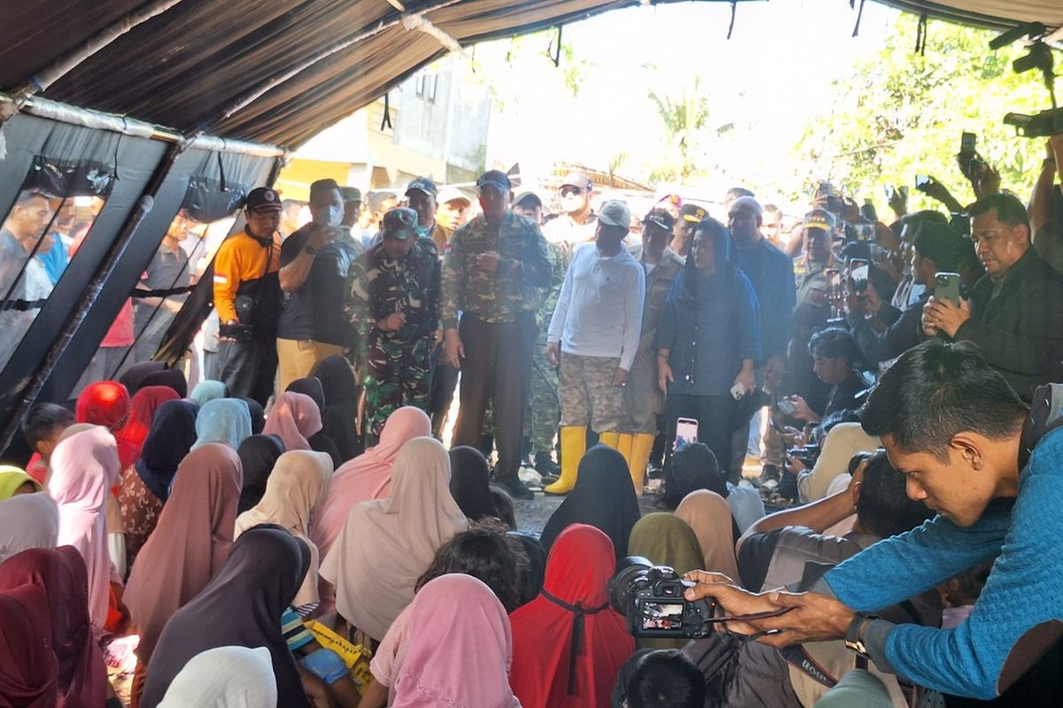 Menhan Perintahkan Pengiriman Logistik Cepat Via Udara ke Wilayah Terdampak Banjir