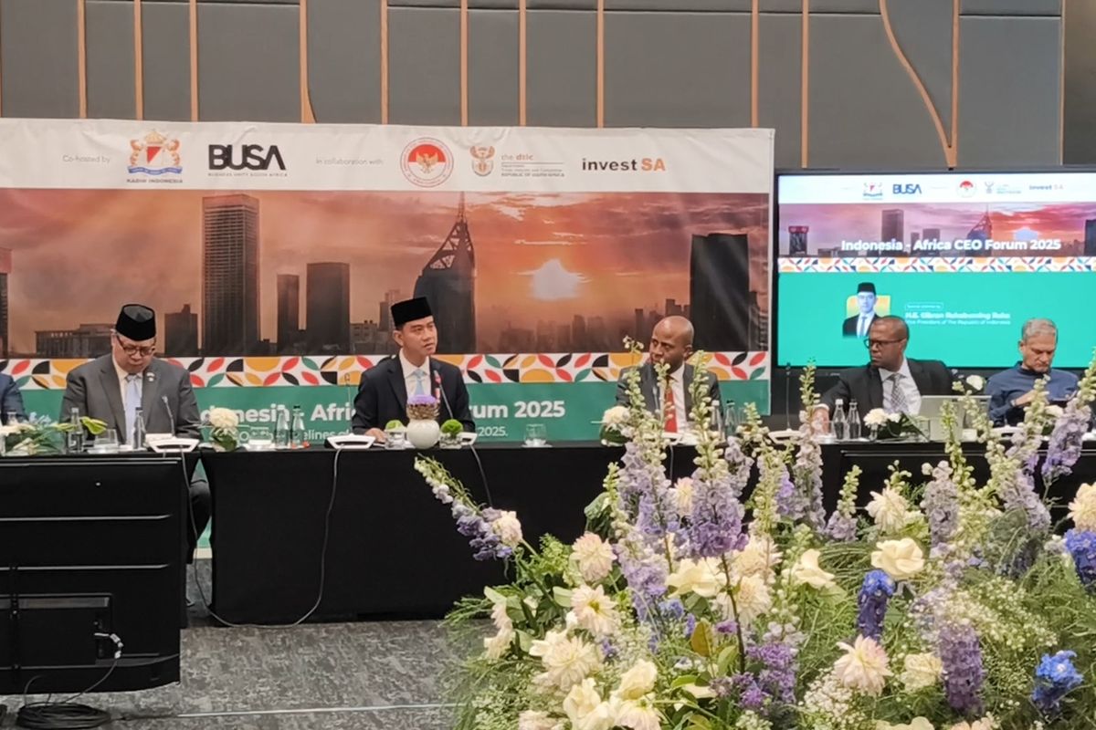 Gibran Umumkan Kesepakatan Bebas Visa Indonesia-Afrika Selatan di CEO Forum