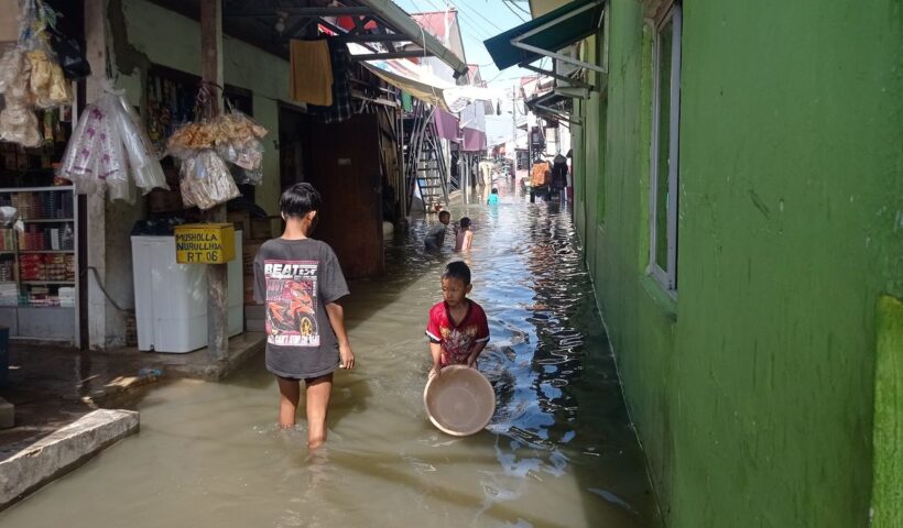 Banjir Rob Rendam 19 RT dan Dua Ruas Jalan di Jakarta Utara dan Kepulauan Seribu