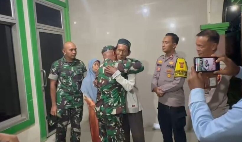 Anggota TNI dan Polri Minta Maaf kepada Penjual Es Gabus