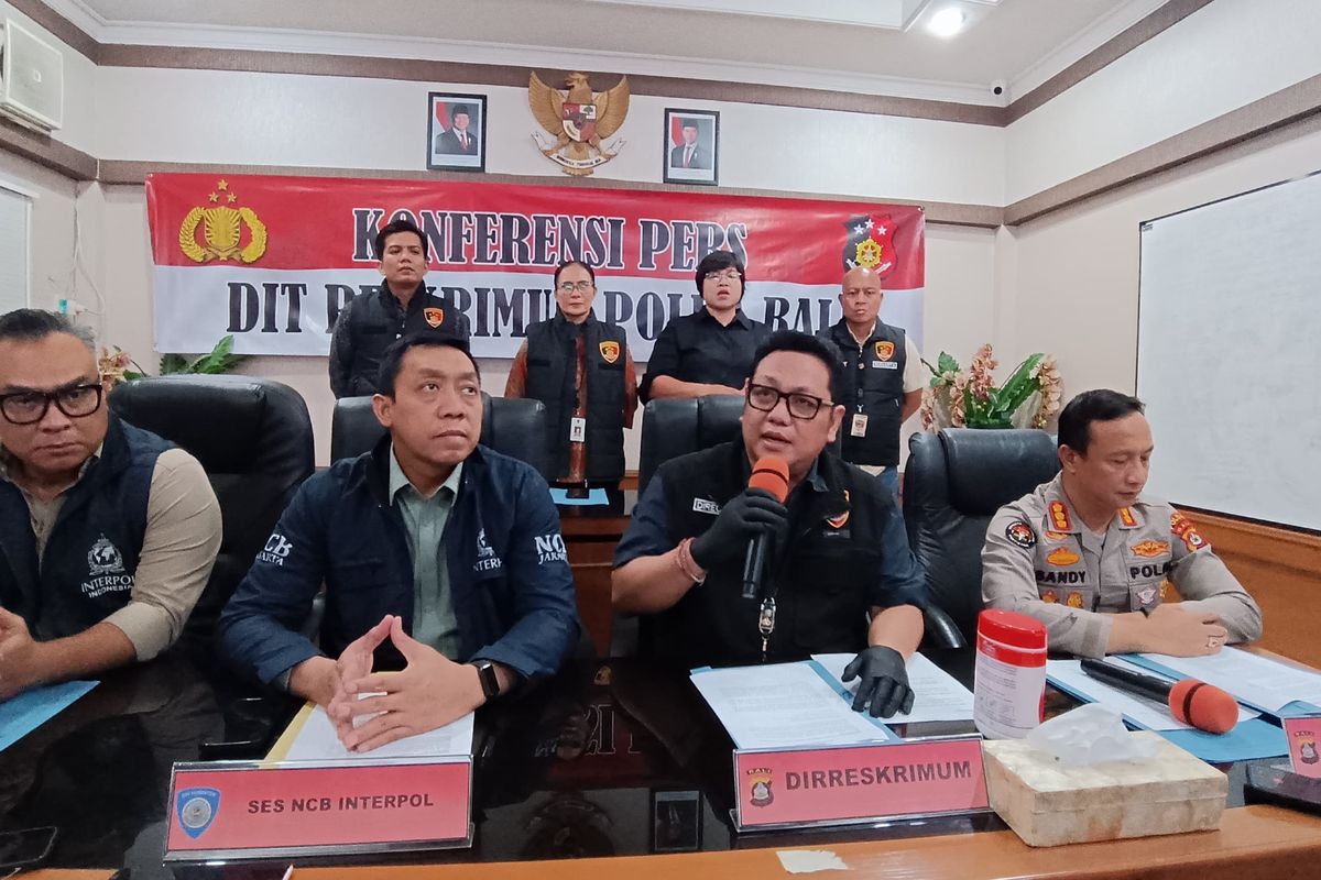 Buronan Interpol Ditangkap di Bali: Sembunyi 2 Tahun