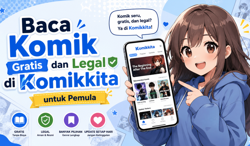 Baca Komik Gratis dan Legal di Komikkita untuk Pemula