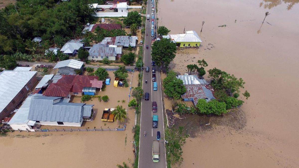 Banjir di Gorontalo Meluas, Ratusan Warga Mengungsi Akibat Hujan Deras