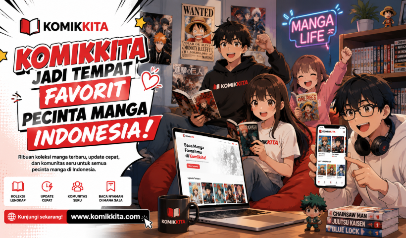 Komikkita Jadi Tempat Favorit Pecinta Manga Indonesia