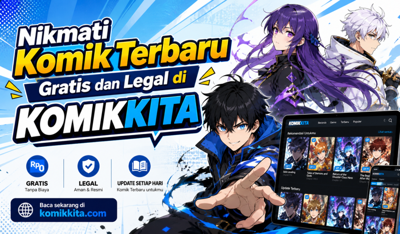 Nikmati Komik Terbaru Gratis dan Legal di Komikkita