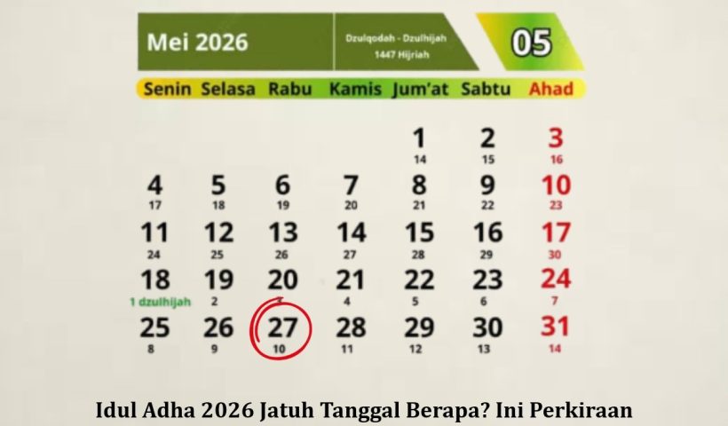 kapan idul adha 2026