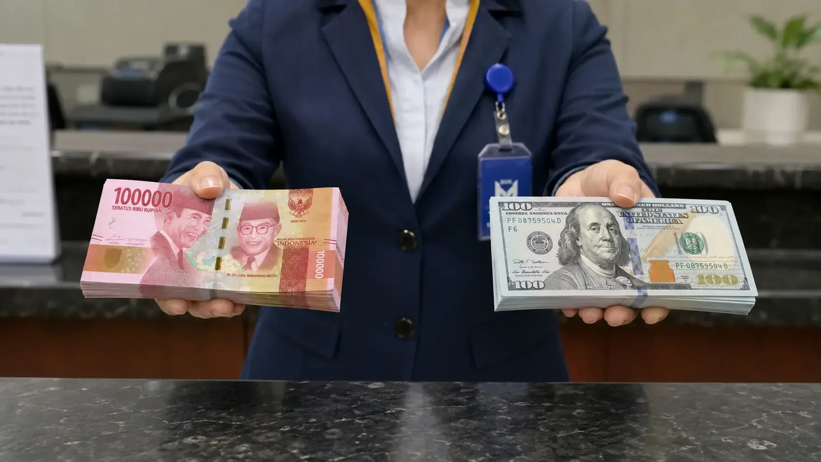 Kurs Dollar Mencapai Rp18.000, Rupiah Cetak Rekor Terlemah Sepanjang Sejarah