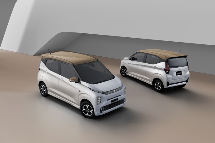 Mitsubishi Siapkan Mobil Listrik Murah, eK X EV V