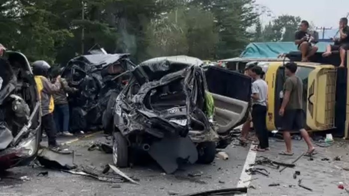 Tragedi di Jalur Medan-Berastagi, Korban Meninggal Kecelakaan Beruntun Sibolangit Bertambah Jadi Empat Orang