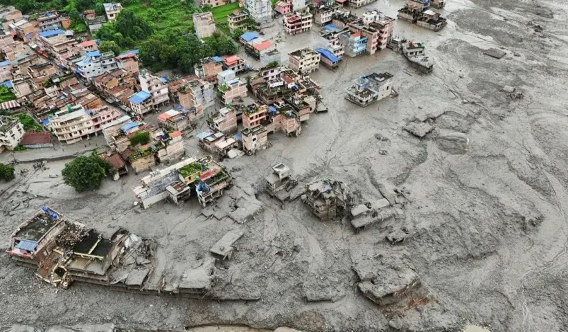 Banjir Dahsyat Nepal-Tibet Telan 750 Korban, Ribuan Orang Masih Belum Ditemukan
