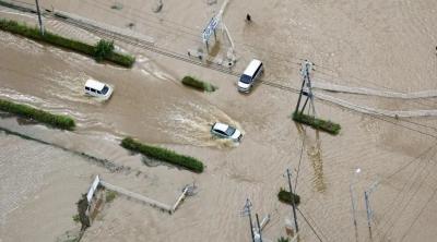 Banjir Terburuk Enam Dekade Terjang Jepang, Hujan Rekor Rendam Ribuan Rumah