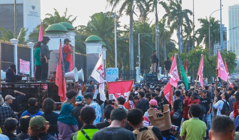 Massa Bergerak ke Gedung DPR, RUU Perampasan Aset Kembali Jadi Tuntutan Utama