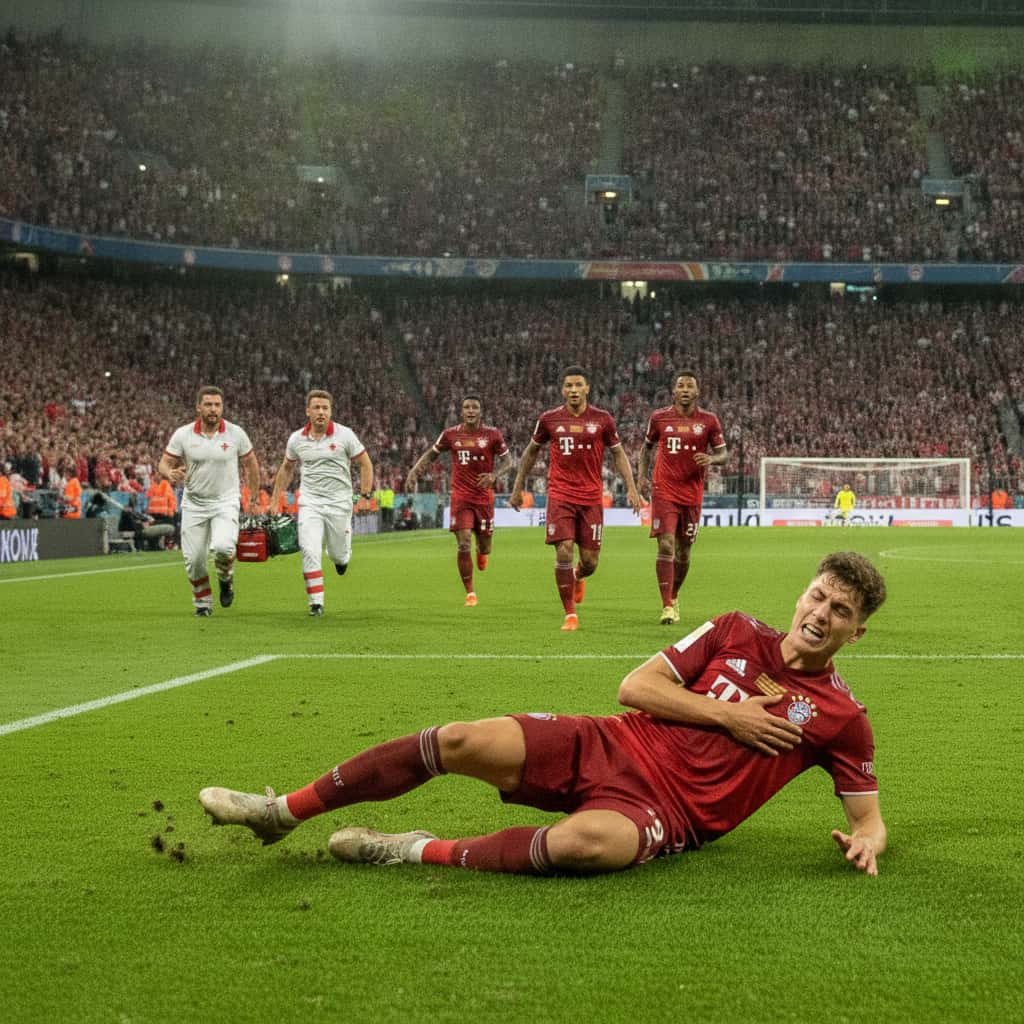 Musiala Pingsan Usai Cetak Gol, Bayern Muenchen Tetap Juara Telekom Cup 2026