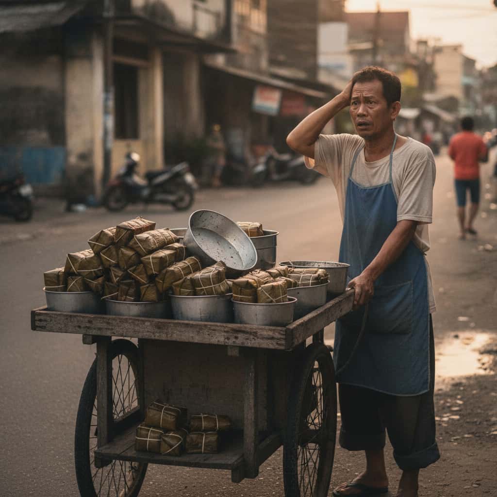 Penjual Nasi Bungkus di Bangkalan Tiba-Tiba Masuk Desil 8, Bantuan Sosial Pun Dihentikan