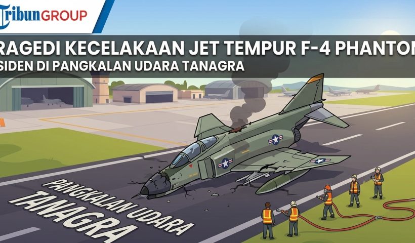 Tragedi Kecelakaan Jet Tempur F-4 Phantom di Pangkalan Udara Tanagra